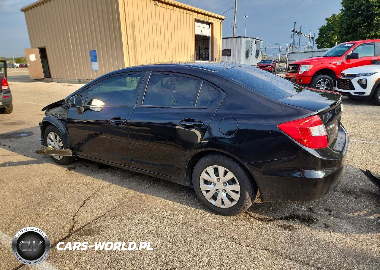 2012 Honda Civic Lx VIN:19XFB2F50CE328517 - 2