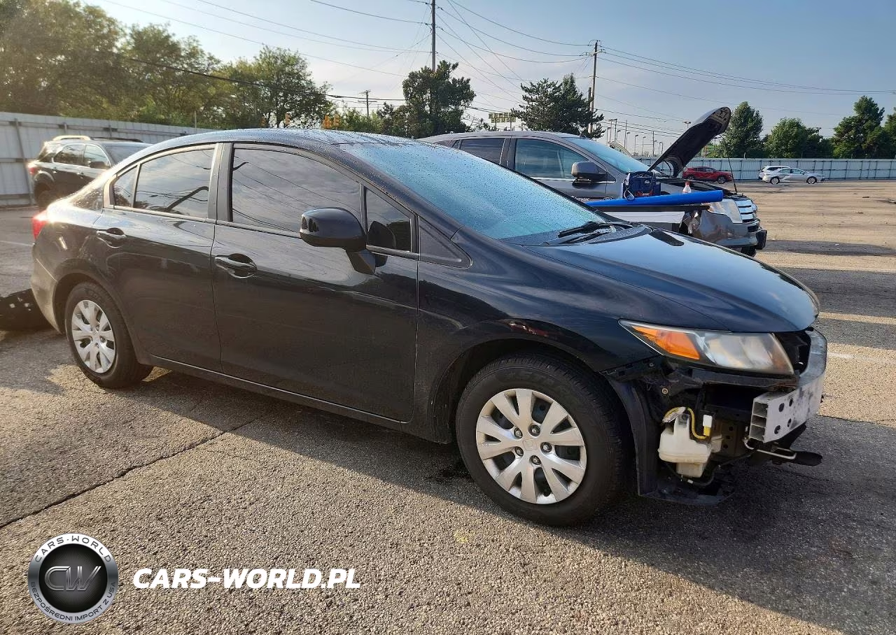 2012 Honda Civic Lx VIN:19XFB2F50CE328517 - 4