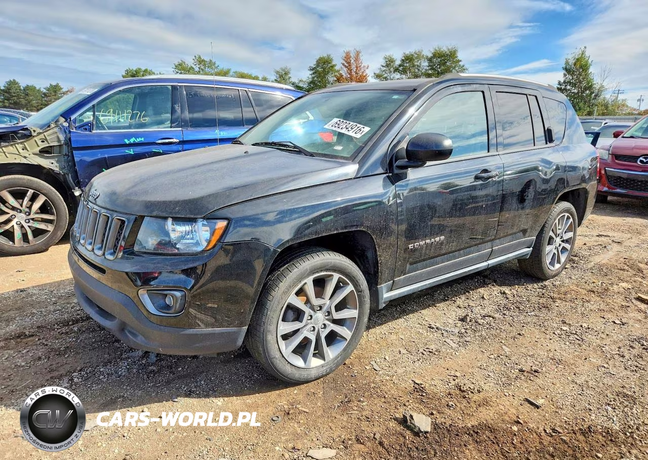 2017 Jeep Compass Sport VIN:1C4NJCBA4HD186284 - 1