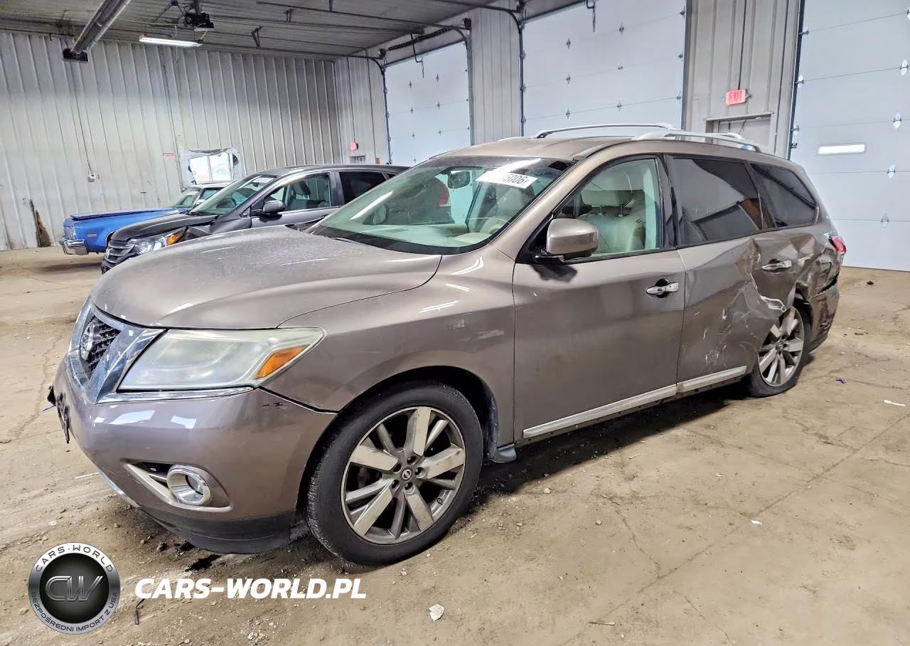 2013 Nissan Pathfinder S VIN:5N1AR2MM8DC663710 - 1
