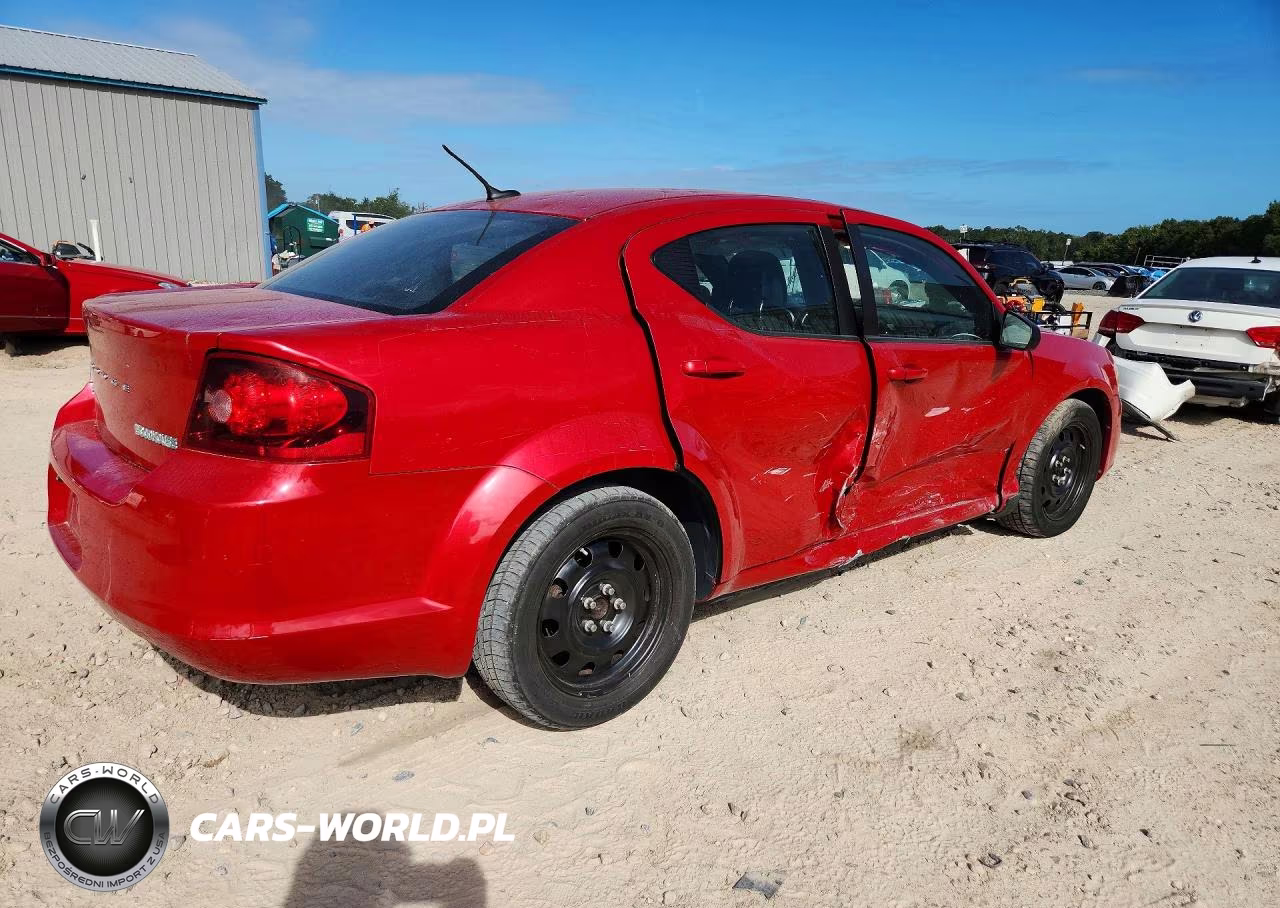 2014 Dodge Avenger Se VIN:1C3CDZAB8EN224816 - 3