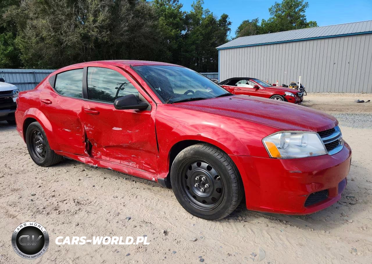 2014 Dodge Avenger Se VIN:1C3CDZAB8EN224816 - 4