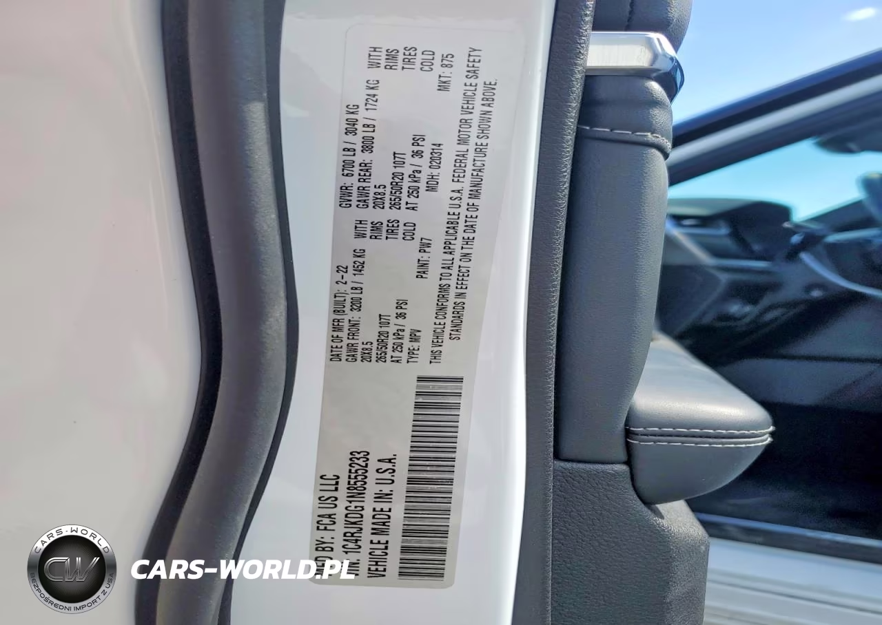 2022 Jeep Grand Cherokee L Overland VIN:1C4RJKDG1N8555233 - 13