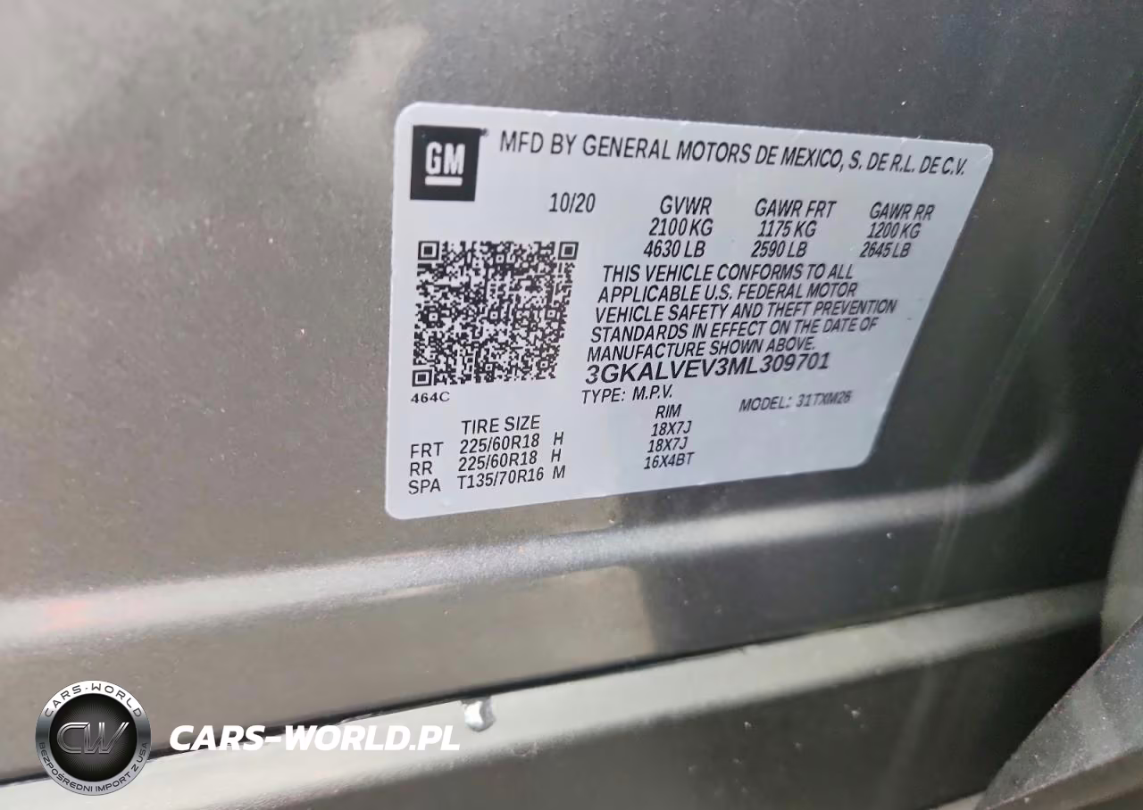 2021 GMC Terrain Slt VIN:3GKALVEV3ML309701 - 14
