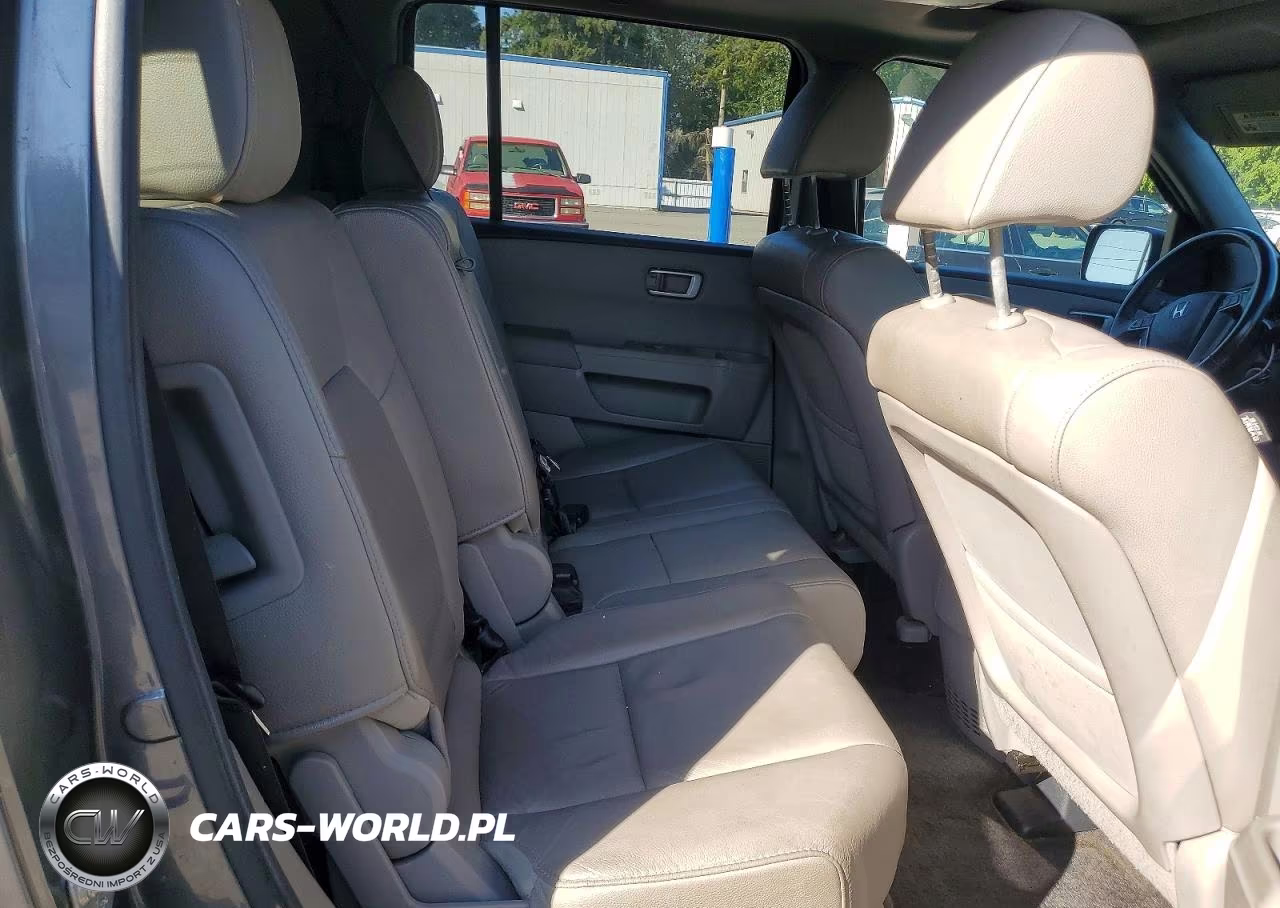 2012 Honda Pilot Exln VIN:5FNYF4H71CB073877 - 11