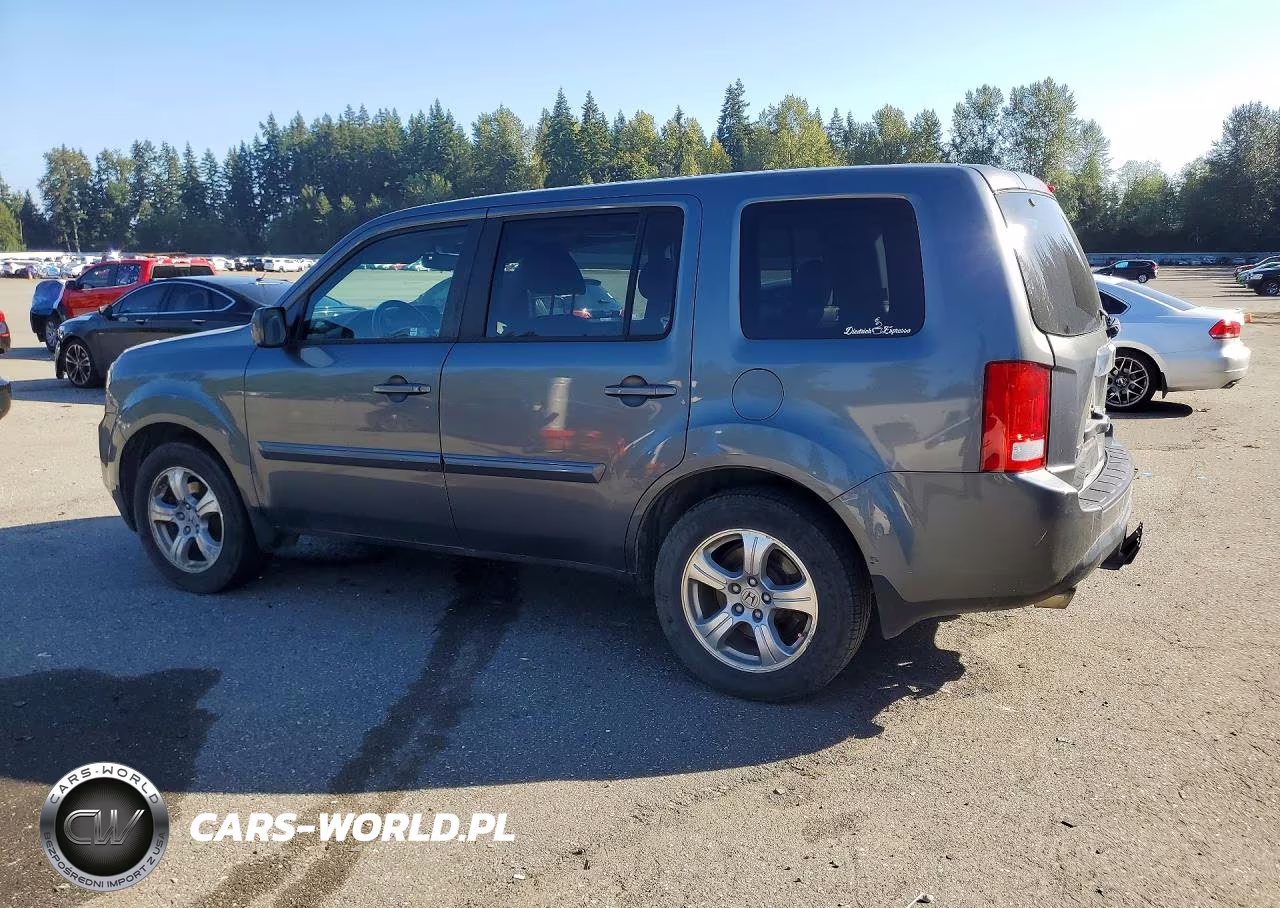 2012 Honda Pilot Exln VIN:5FNYF4H71CB073877 - 2