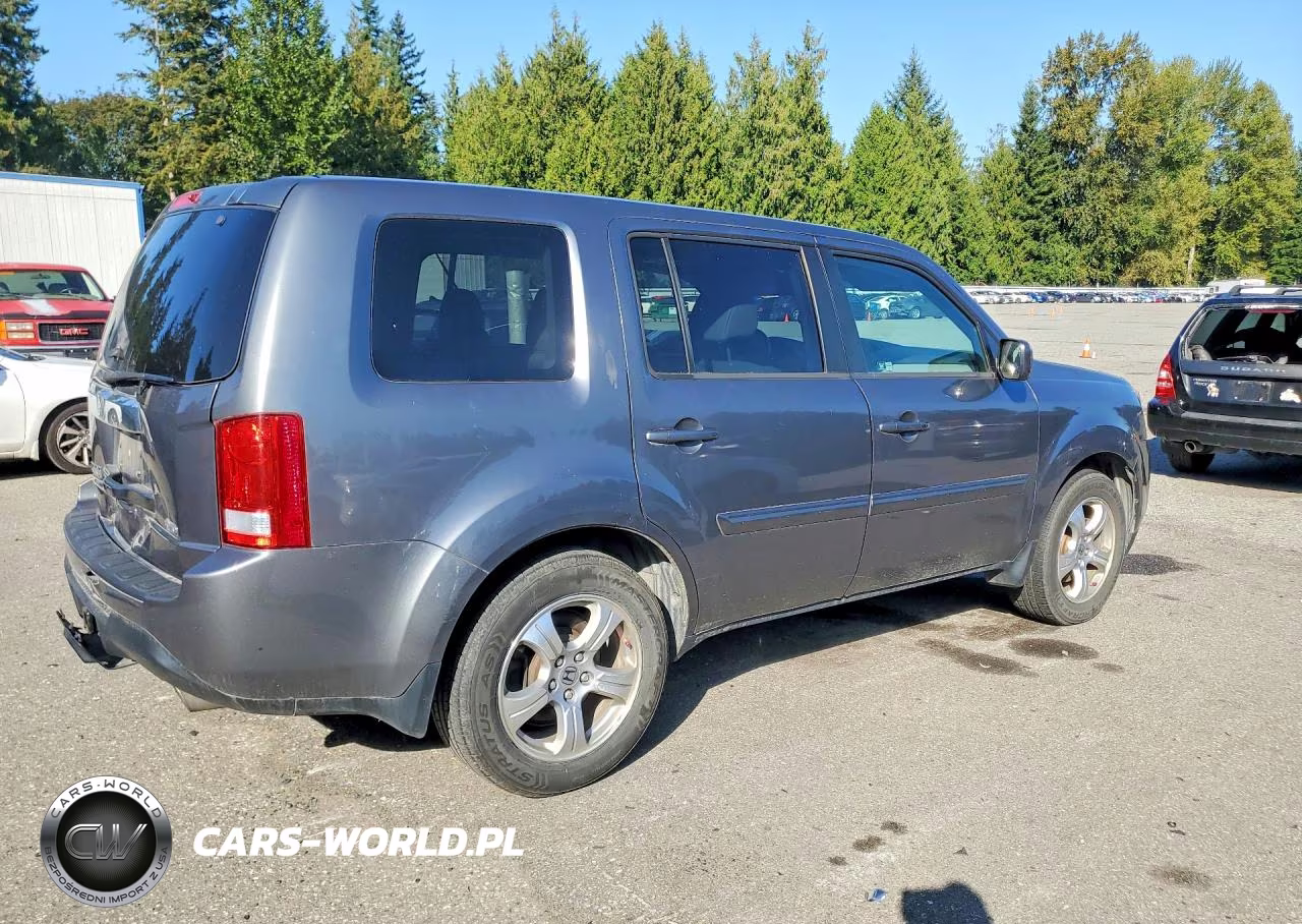 2012 Honda Pilot Exln VIN:5FNYF4H71CB073877 - 3
