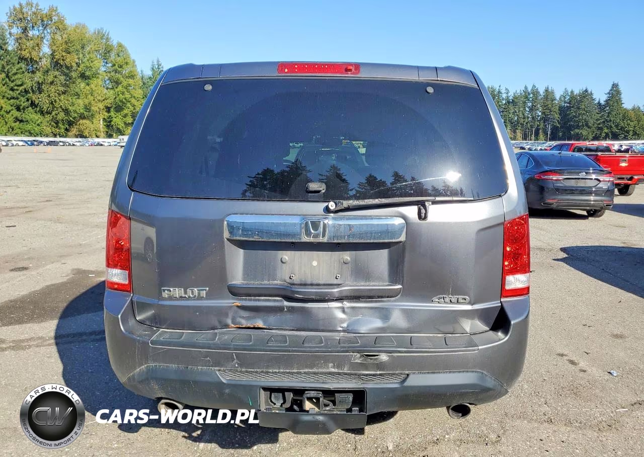 2012 Honda Pilot Exln VIN:5FNYF4H71CB073877 - 6