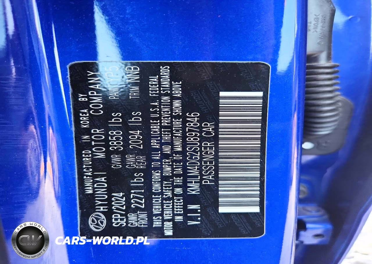 2025 Hyundai Elantra Sel Sport VIN:KMHLM4DG2SU897846 - 13