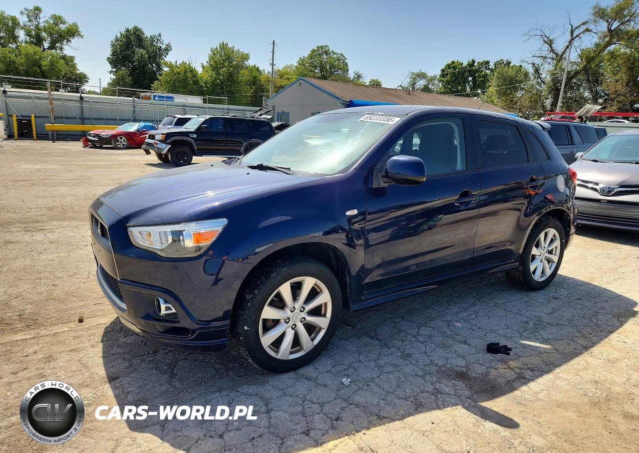 2012 Mitsubishi Outlander Sport Se VIN:JA4AR4AU4CZ008891 - 1