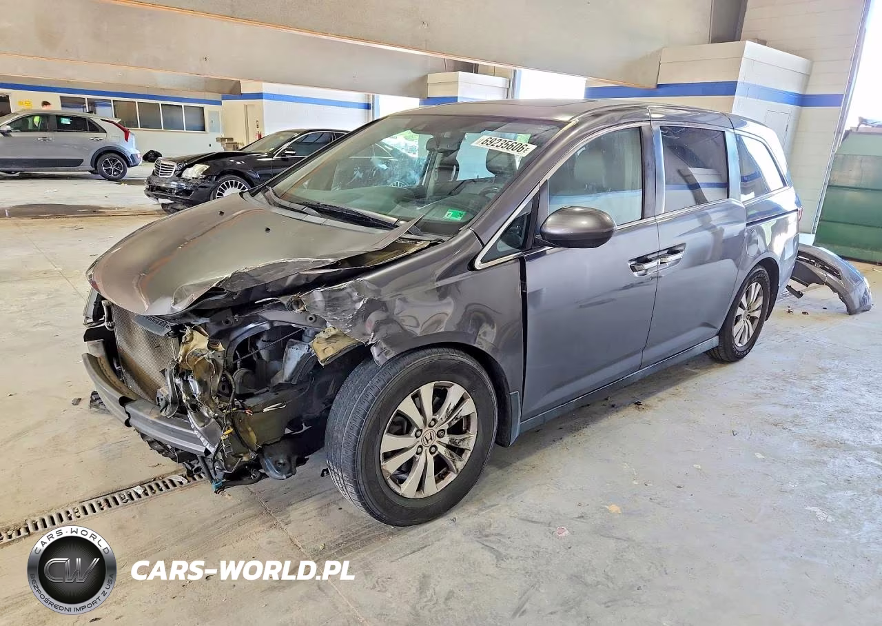 2014 Honda Odyssey Exl VIN:5FNRL5H61EB008511 - 1