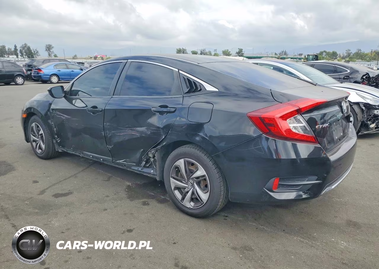 2019 Honda Civic Lx VIN:19XFC2F68KE214155 - 2