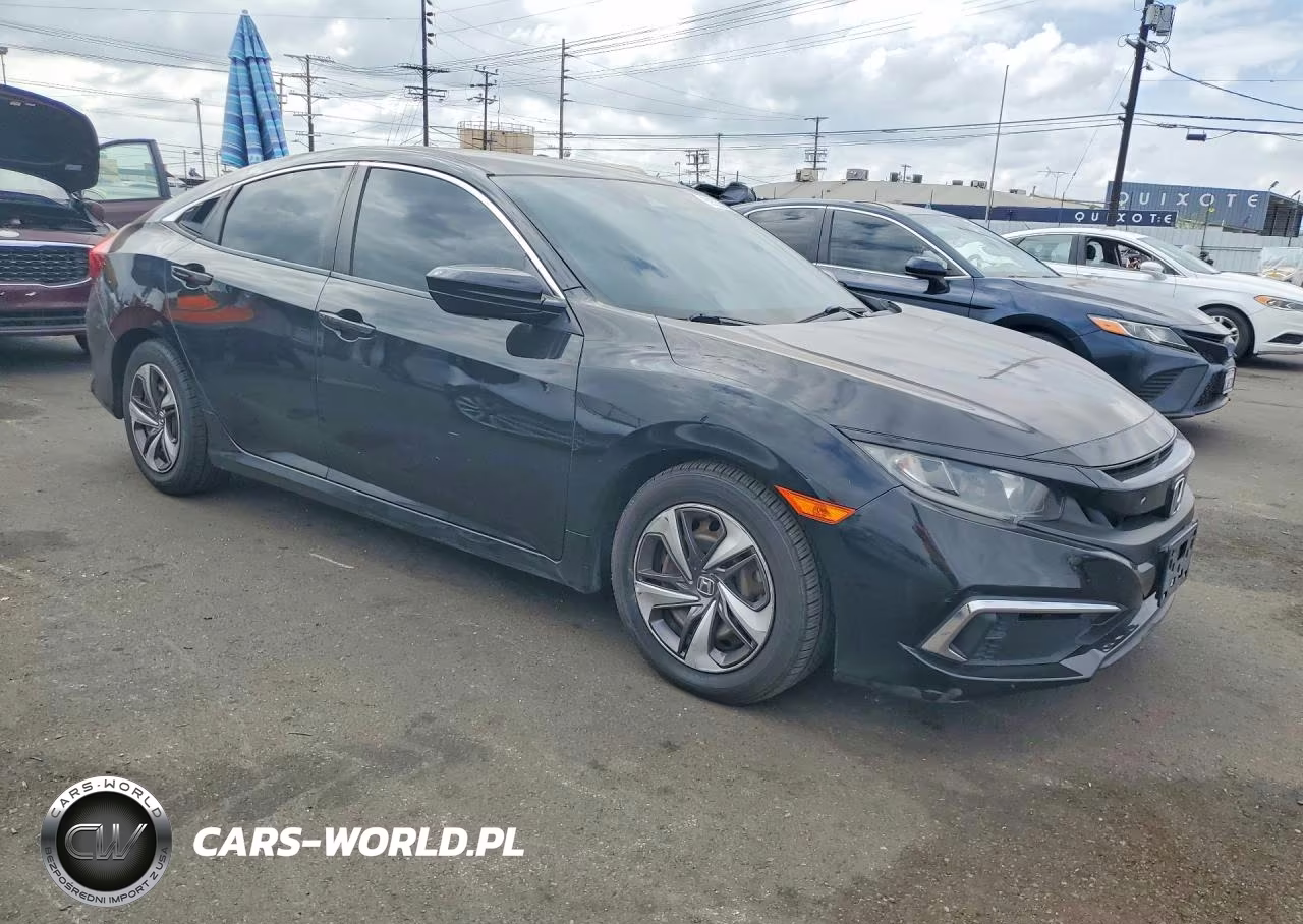 2019 Honda Civic Lx VIN:19XFC2F68KE214155 - 4
