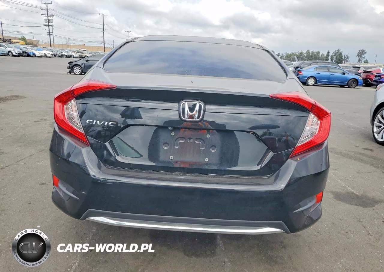 2019 Honda Civic Lx VIN:19XFC2F68KE214155 - 6
