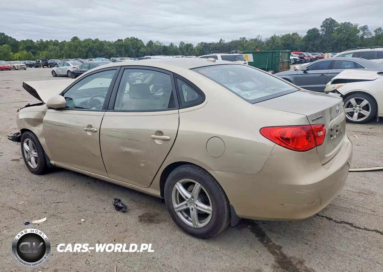 2009 Hyundai Elantra Gls VIN:KMHDU46D99U600783 - 2