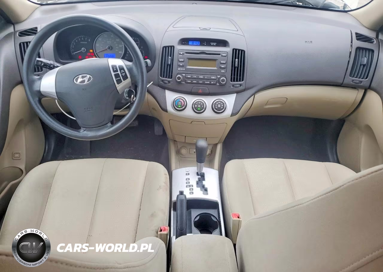 2009 Hyundai Elantra Gls VIN:KMHDU46D99U600783 - 8
