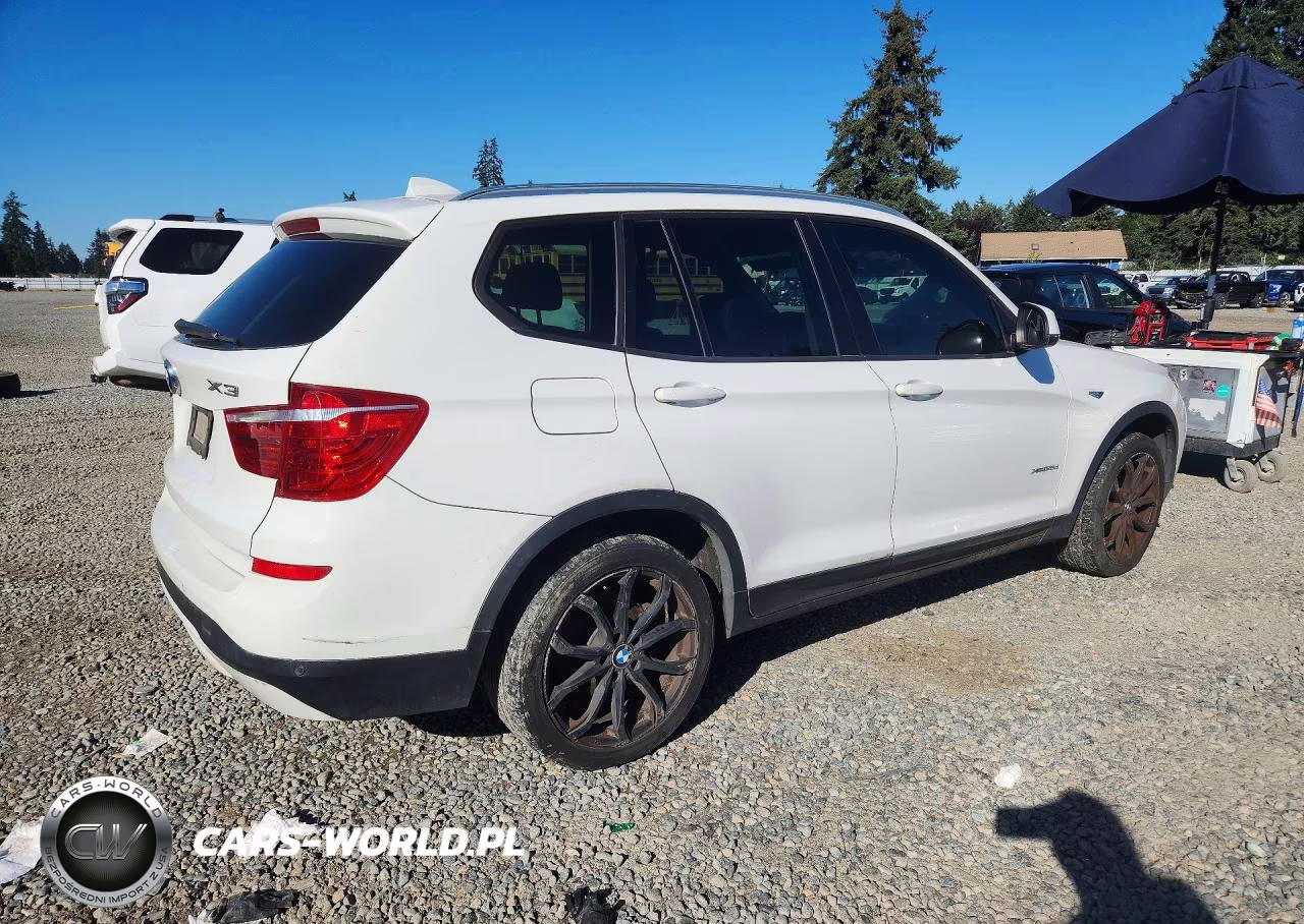 2015 BMW X3 xDrive28D VIN:5UXWY3C56F0E97481 - 3