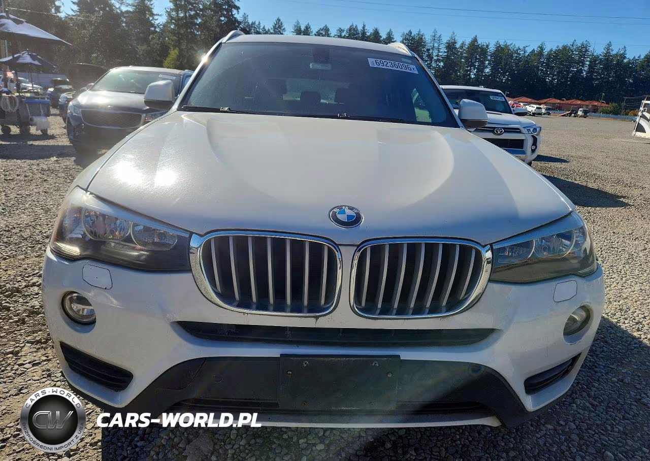 2015 BMW X3 xDrive28D VIN:5UXWY3C56F0E97481 - 5