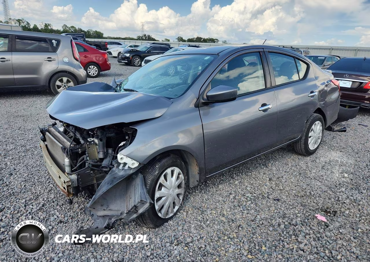 2017 Nissan Versa 1.6 Sv VIN:3N1CN7AP0HL859691 - 1