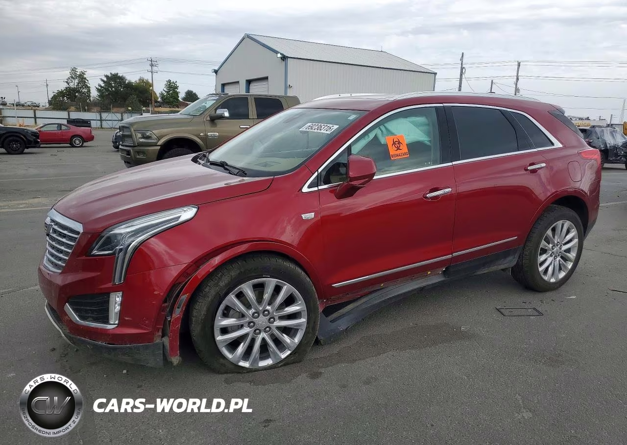 2019 Cadillac Xt5 Platinum VIN:1GYKNGRS4KZ257159 - 1