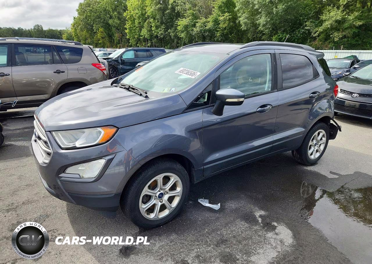 2019 Ford Ecosport Se VIN:MAJ6S3GL3KC255903 - 1