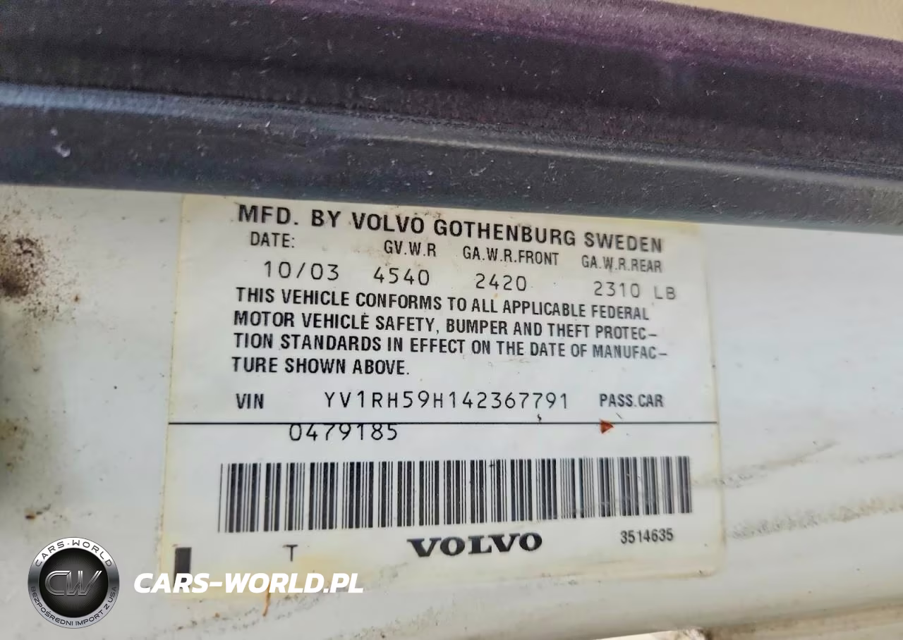 2004 Volvo S60 2.5T VIN:YV1RH59H142367791 - 12