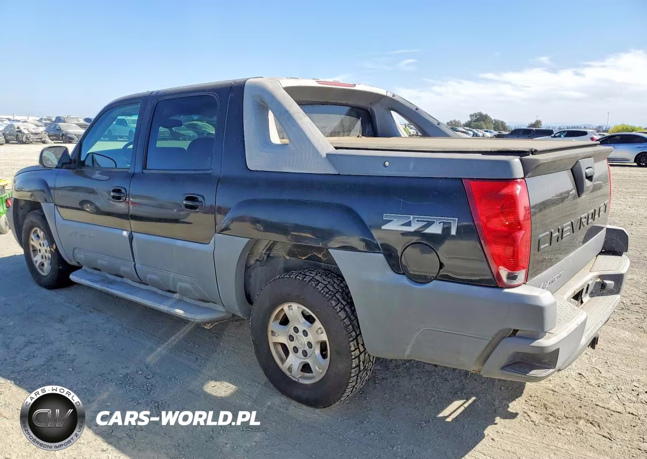 2002 Chevrolet Avalanche K1500 VIN:3GNEK13T62G138160 - 2