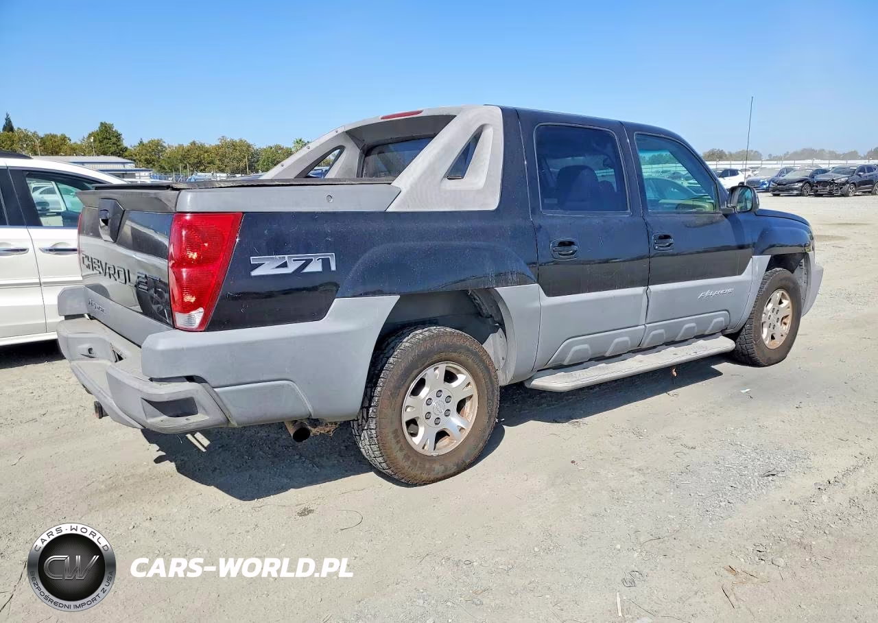 2002 Chevrolet Avalanche K1500 VIN:3GNEK13T62G138160 - 3