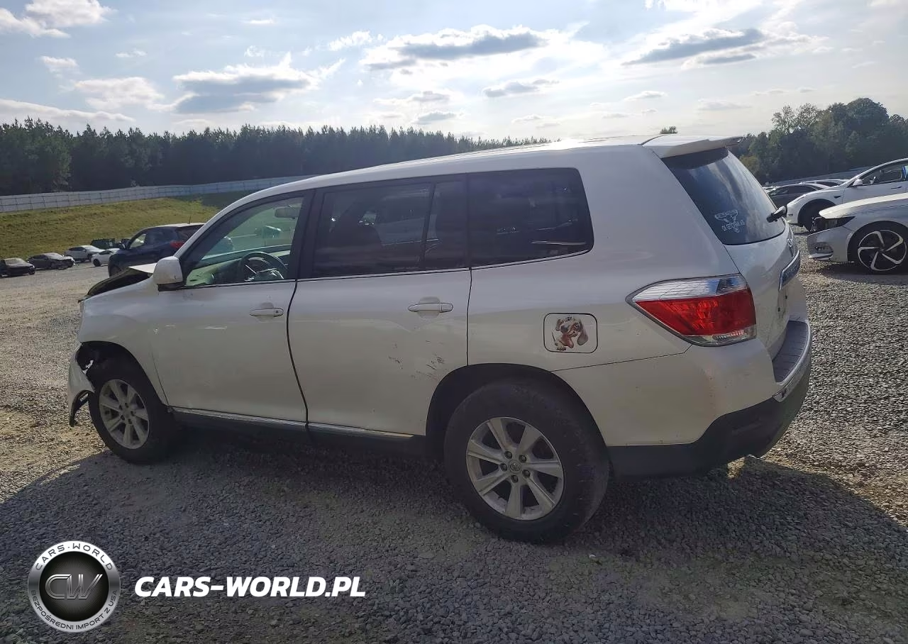 2013 Toyota Highlander Base VIN:5TDZK3EH6DS102245 - 2