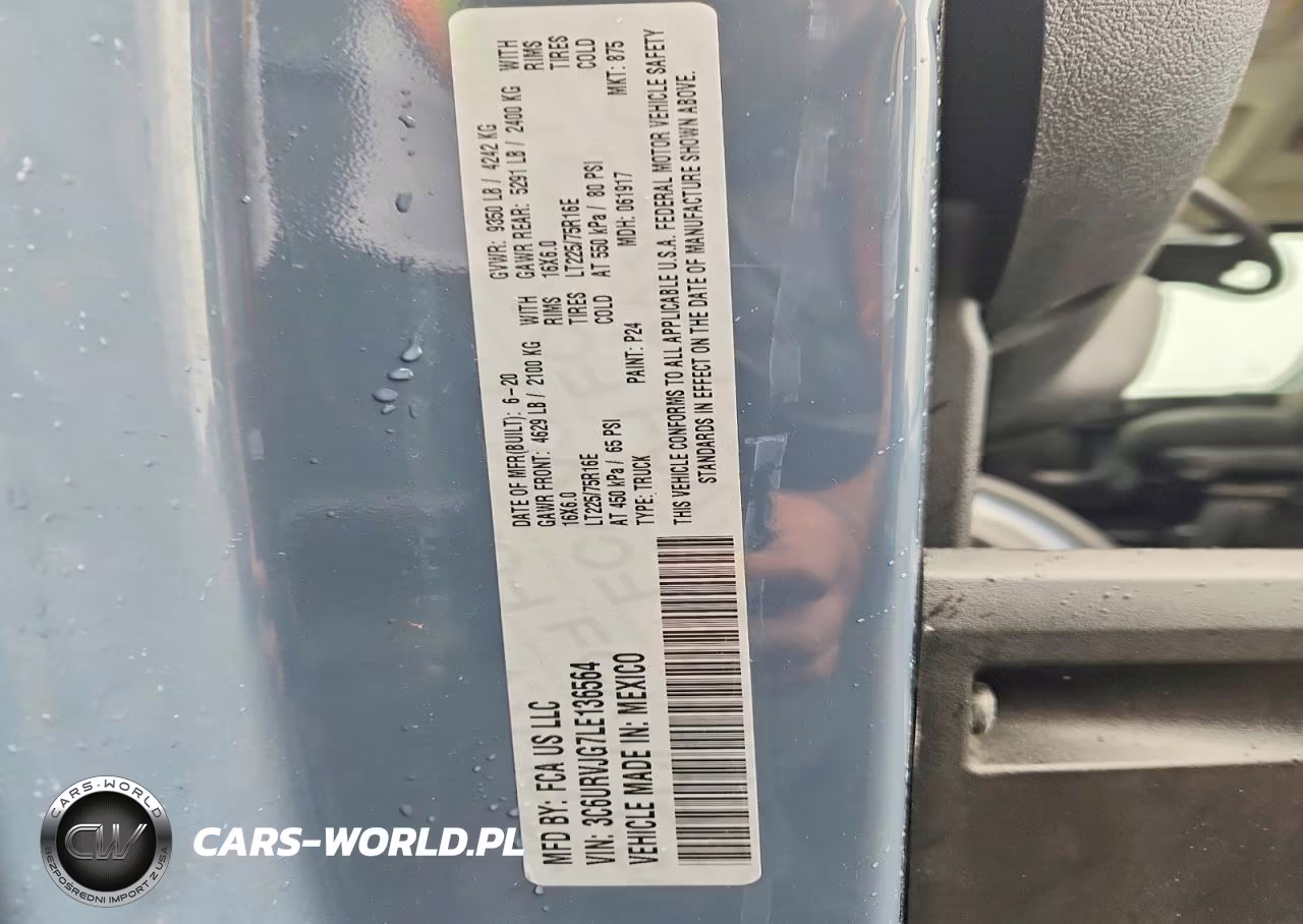 2020 Ram Promaster 3500 Delivery Van VIN:3C6URVJG7LE136564 - 13