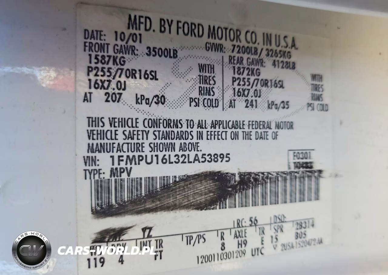 2002 Ford Expedition Xlt VIN:1FMPU16L32LA53895 - 14