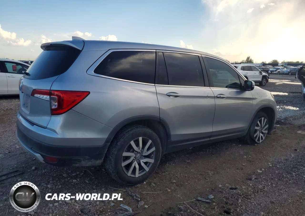 2021 Honda Pilot Exl VIN:5FNYF5H55MB043948 - 3