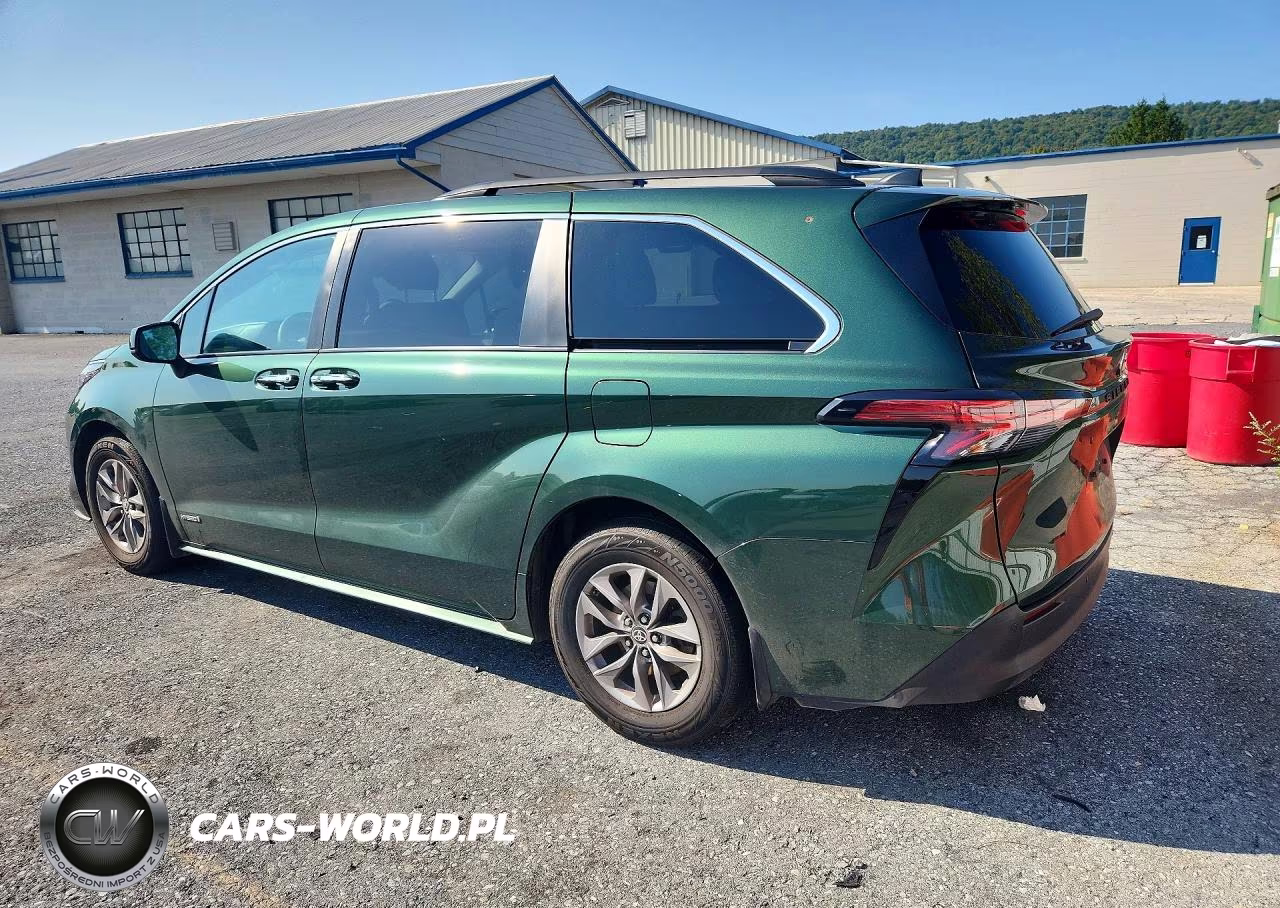 2021 Toyota Sienna Xle VIN:5TDJRKEC7MS025005 - 2
