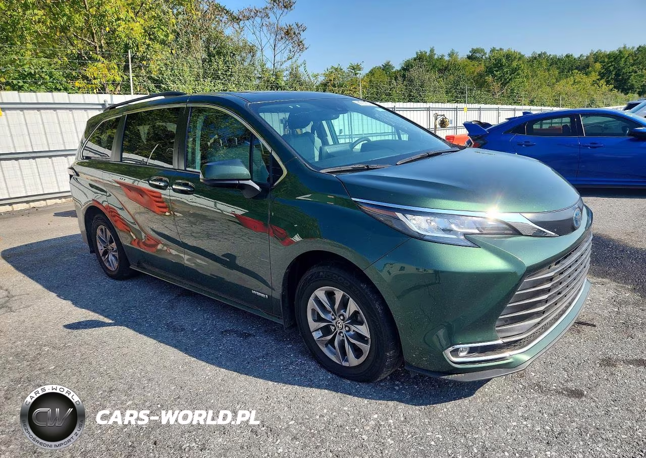 2021 Toyota Sienna Xle VIN:5TDJRKEC7MS025005 - 4