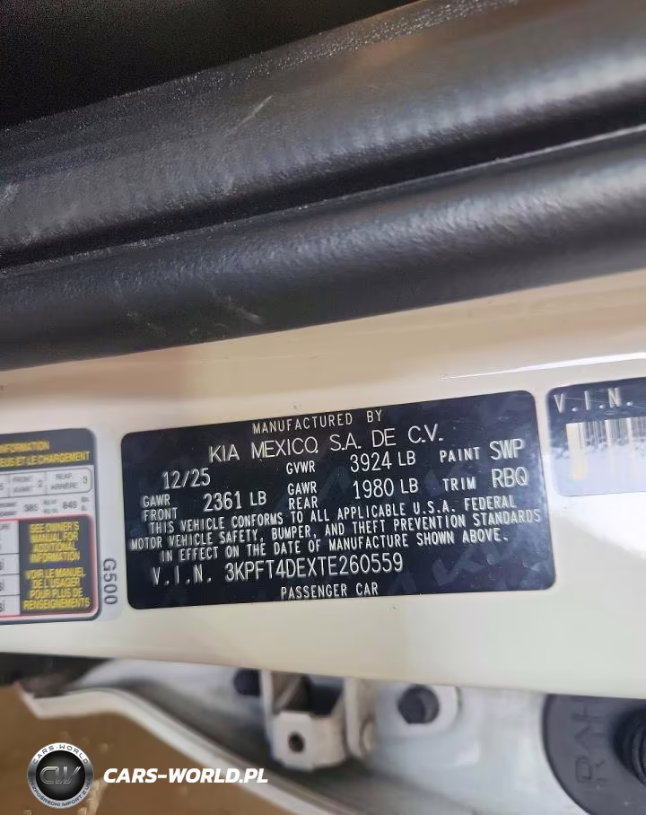 2026 Kia K4 Lxs VIN:3KPFT4DEXTE260559 - 13