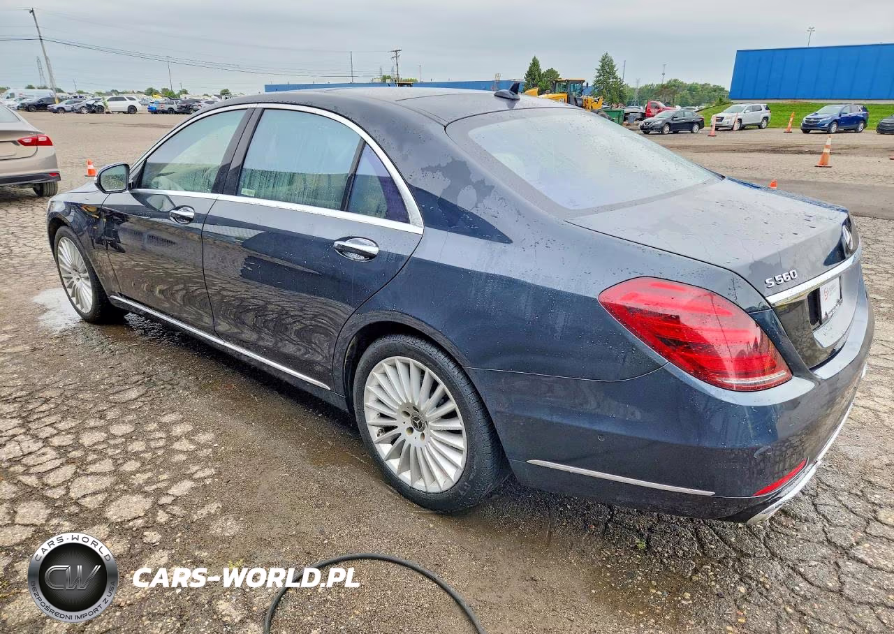 2018 Mercedes-Benz S 560 4Matic VIN:WDDUG8GB3JA346838 - 2