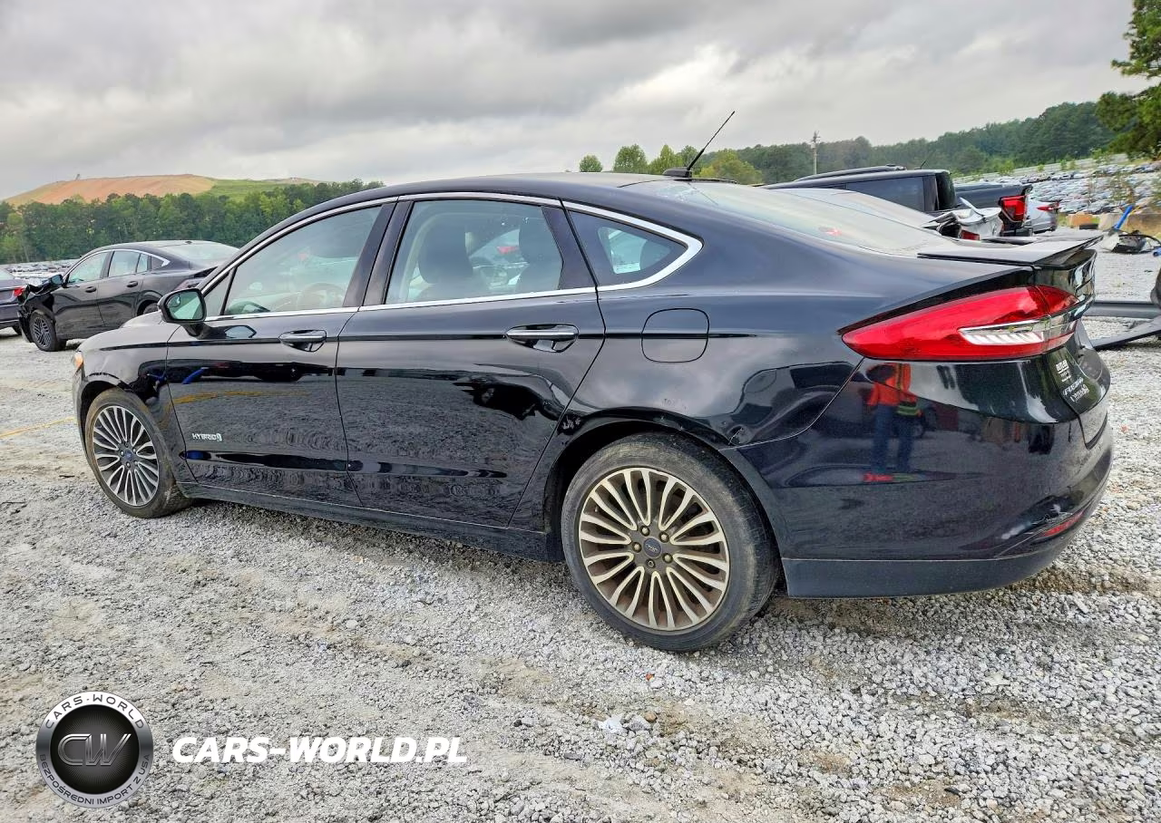 2018 Ford Fusion Titanium-Platinum Hev VIN:3FA6P0RU8JR124388 - 2