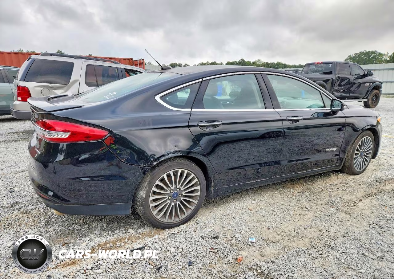 2018 Ford Fusion Titanium-Platinum Hev VIN:3FA6P0RU8JR124388 - 3