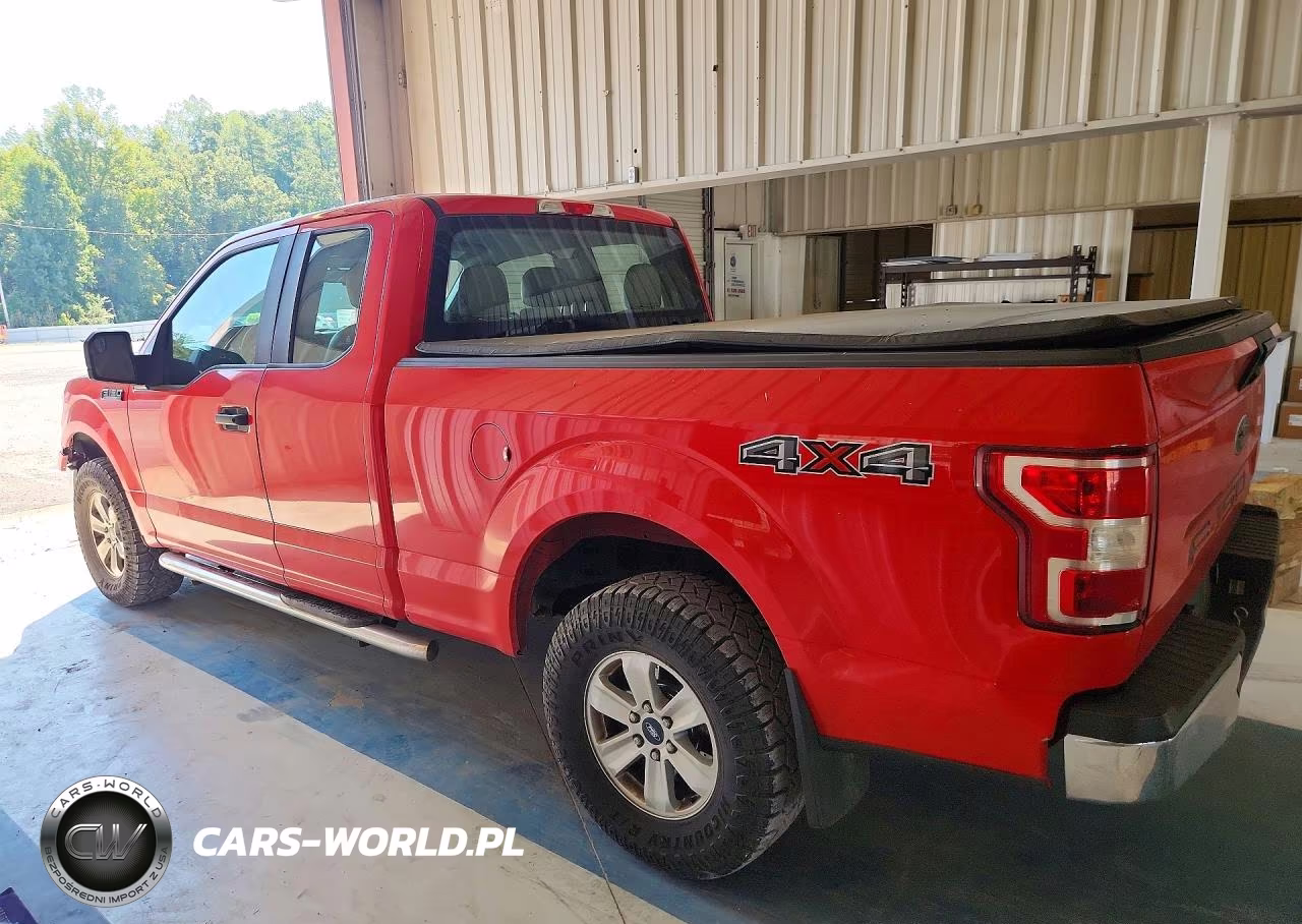 2018 Ford F150 Super Cab VIN:1FTFX1E53JKE18980 - 2