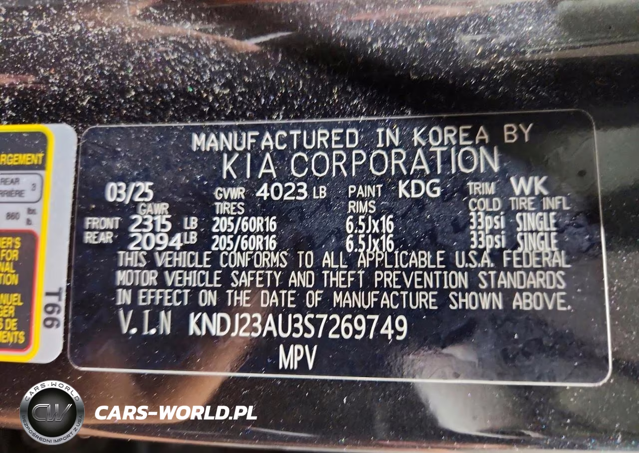 2025 Kia Soul Lx VIN:KNDJ23AU3S7269749 - 12