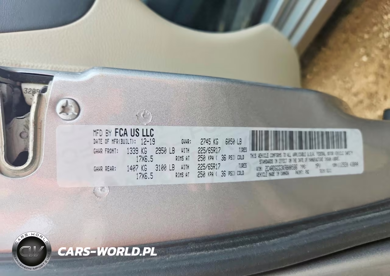 2019 Dodge Grand Caravan Sxt VIN:2C4RDGCG3KR800586 - 13