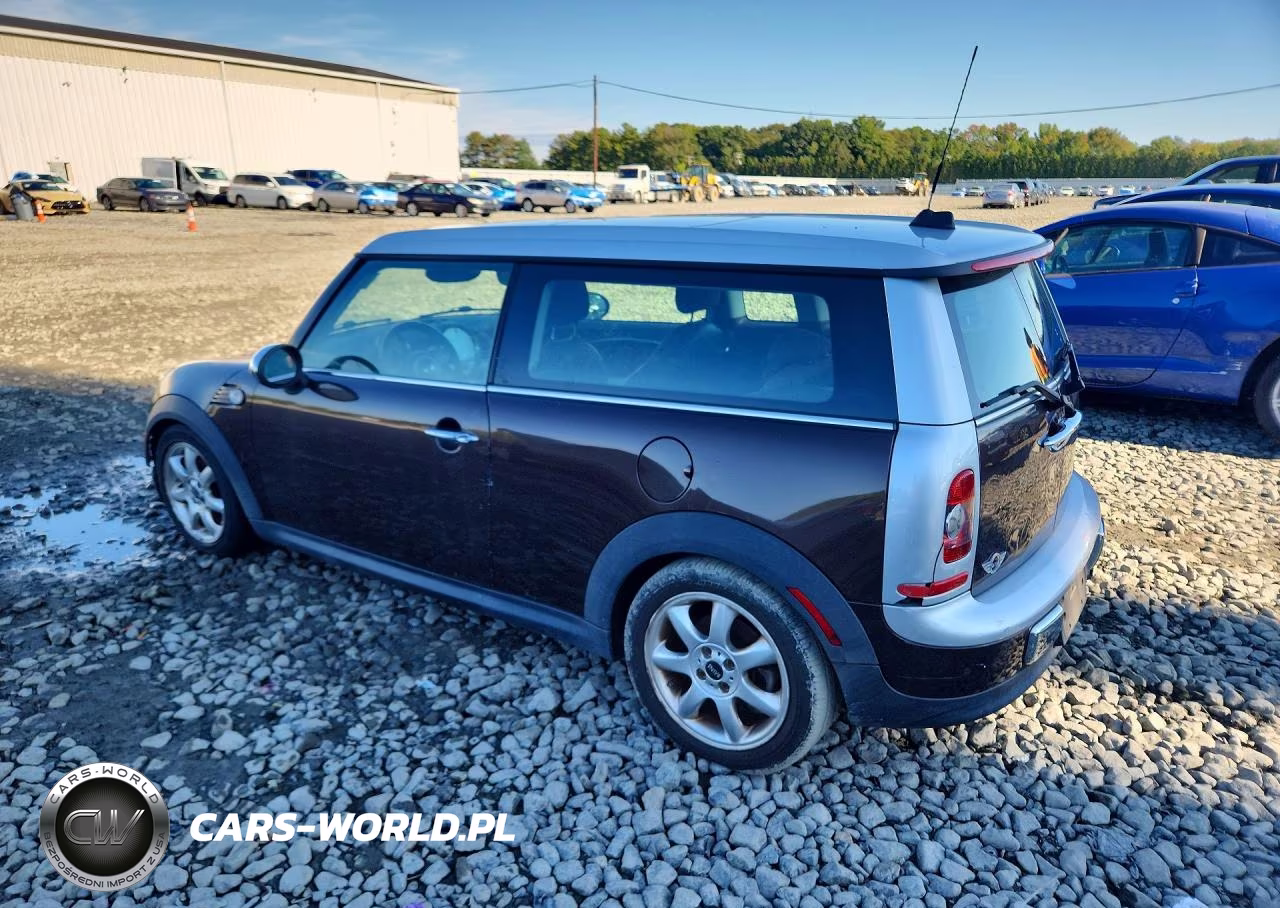 2008 Mini Cooper Clubman VIN:WMWML33548TN68180 - 2
