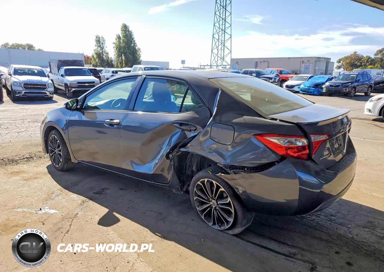2015 Toyota Corolla S Plus VIN:5YFBURHE0FP357355 - 2