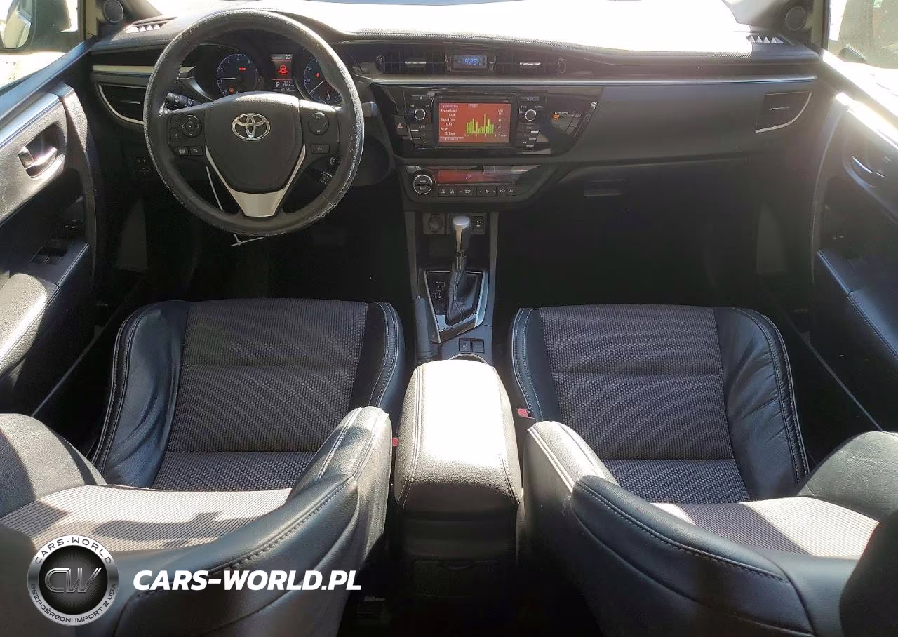 2015 Toyota Corolla S Plus VIN:5YFBURHE0FP357355 - 8