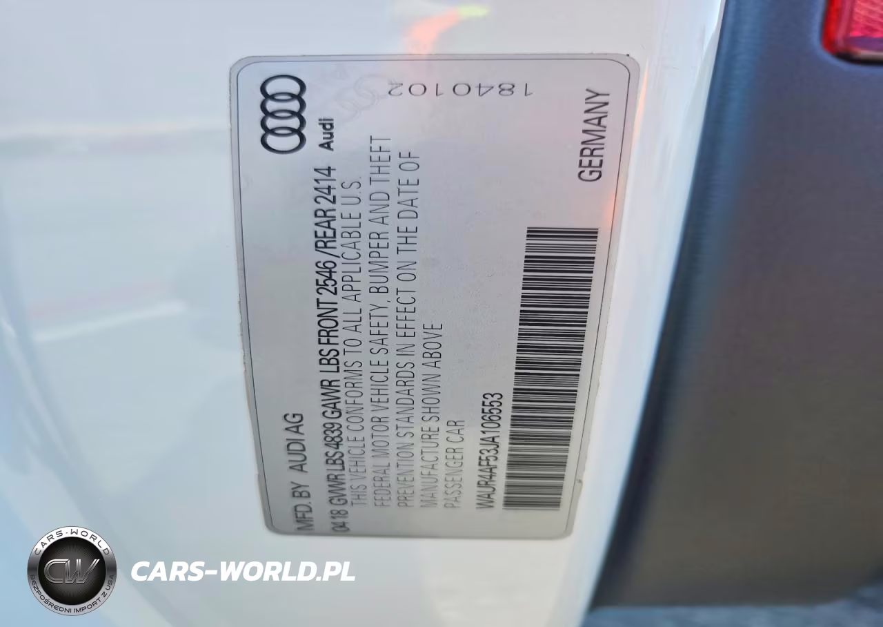 2018 Audi S5 Prestige VIN:WAUR4AF53JA106553 - 12