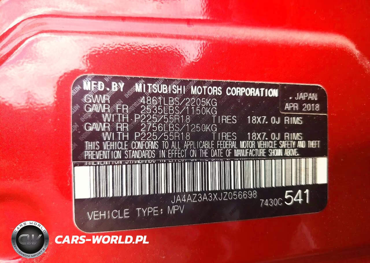 2018 Mitsubishi Outlander Se VIN:JA4AZ3A3XJZ056698 - 13