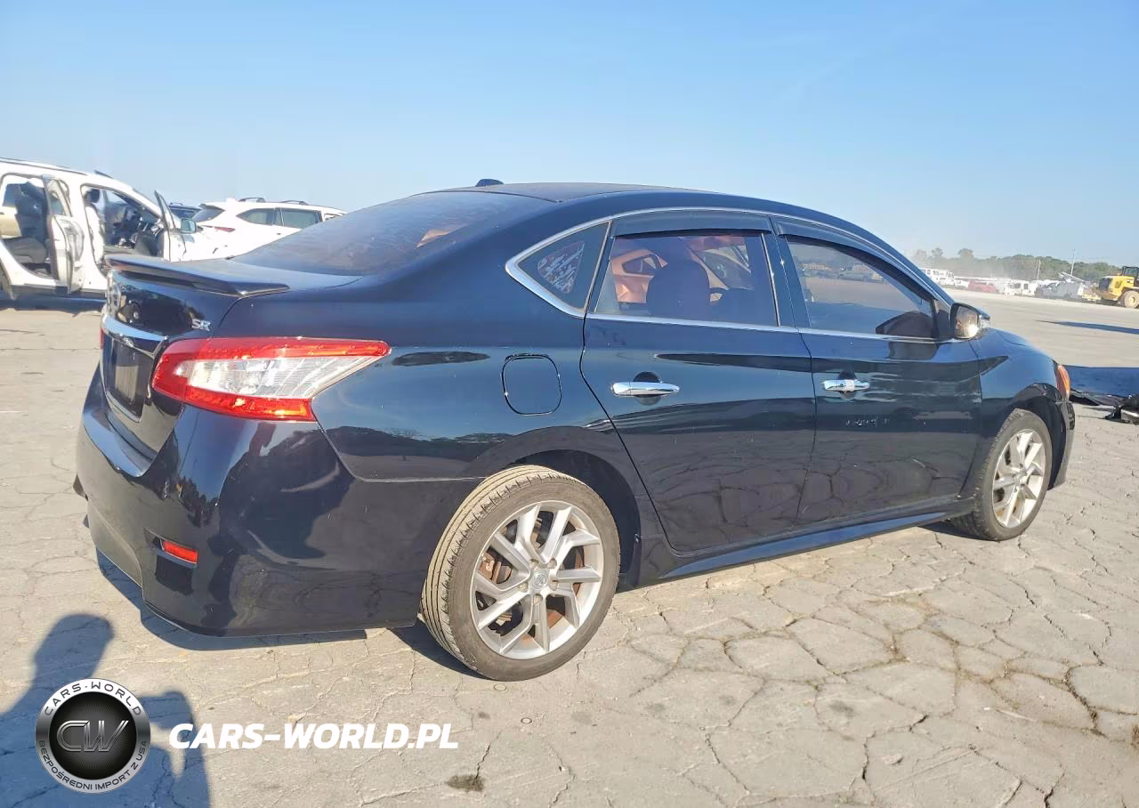 2015 Nissan Sentra Sr VIN:3N1AB7AP8FY322440 - 3
