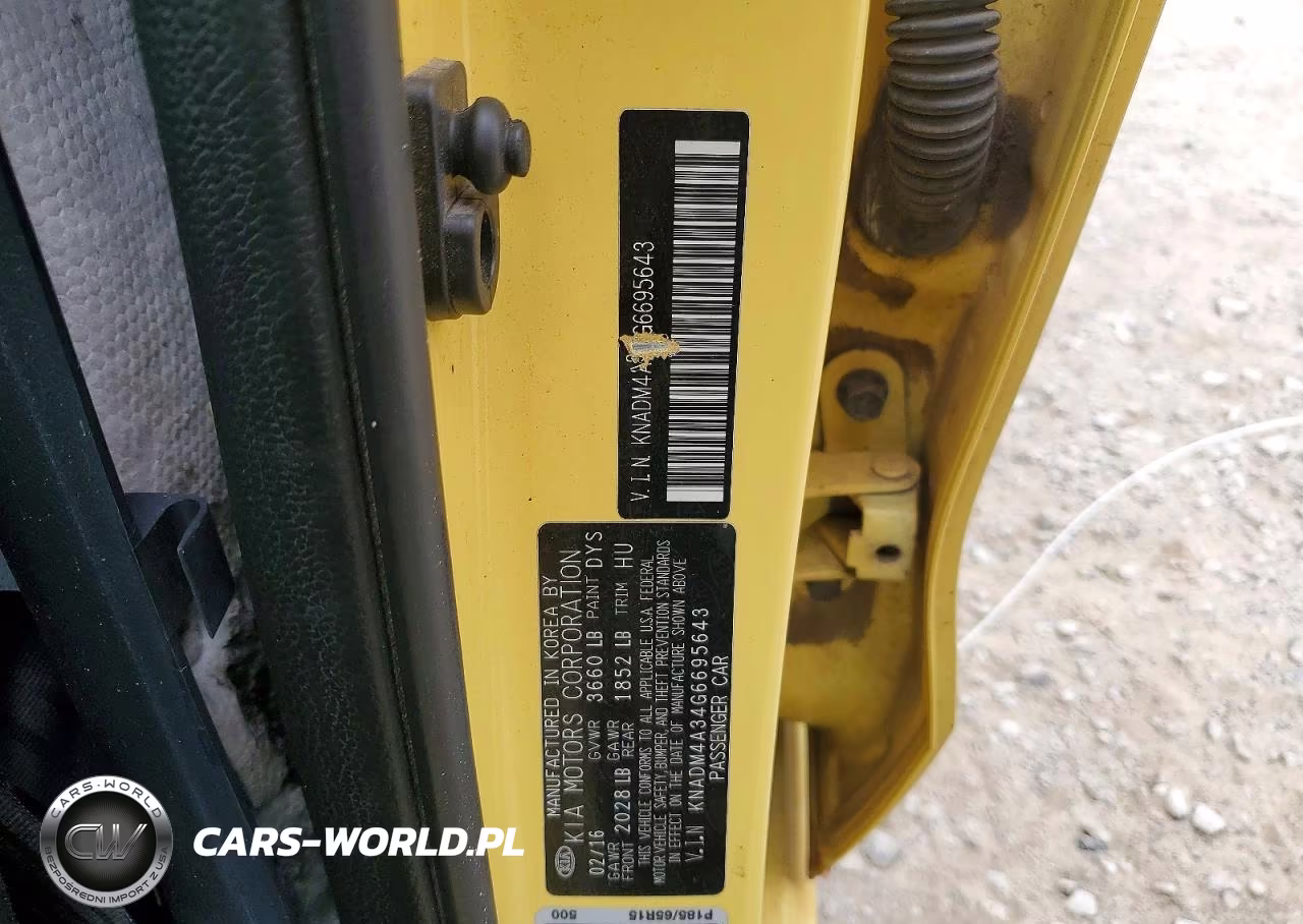 2016 Kia Rio Lx VIN:KNADM4A34G6695643 - 13