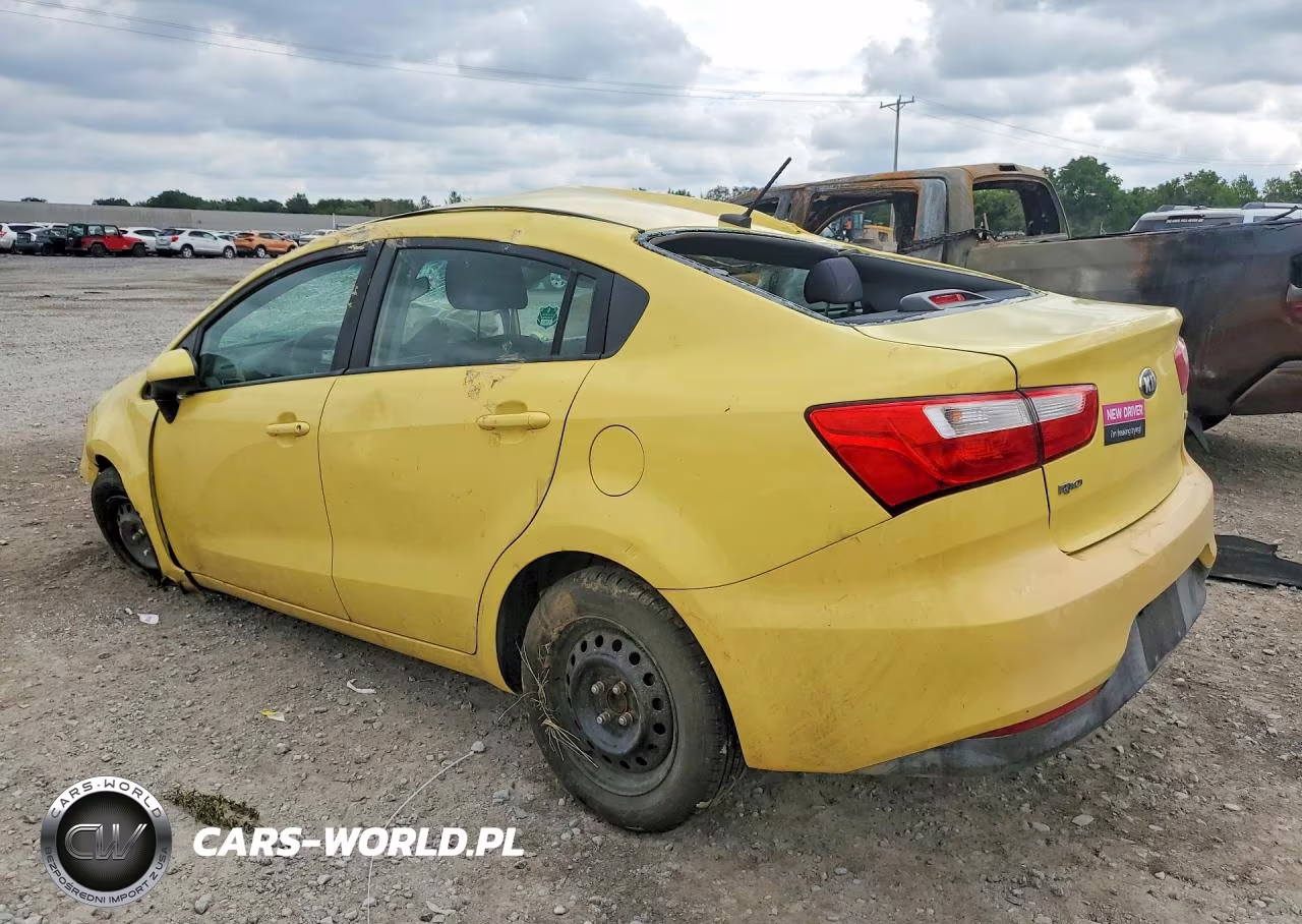 2016 Kia Rio Lx VIN:KNADM4A34G6695643 - 2