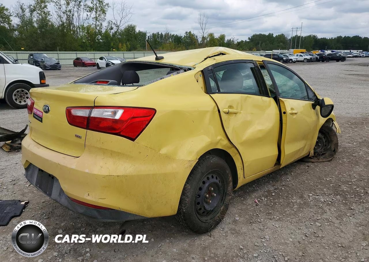 2016 Kia Rio Lx VIN:KNADM4A34G6695643 - 3